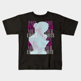 Push past your limits Kids T-Shirt